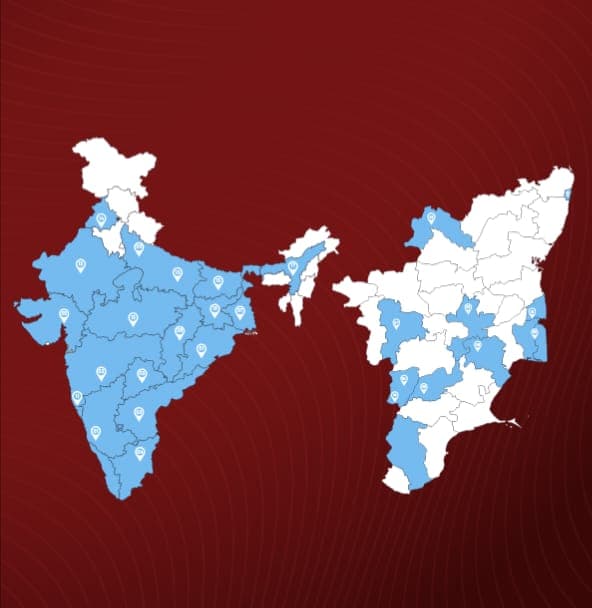 RIFAH Presence Across India
